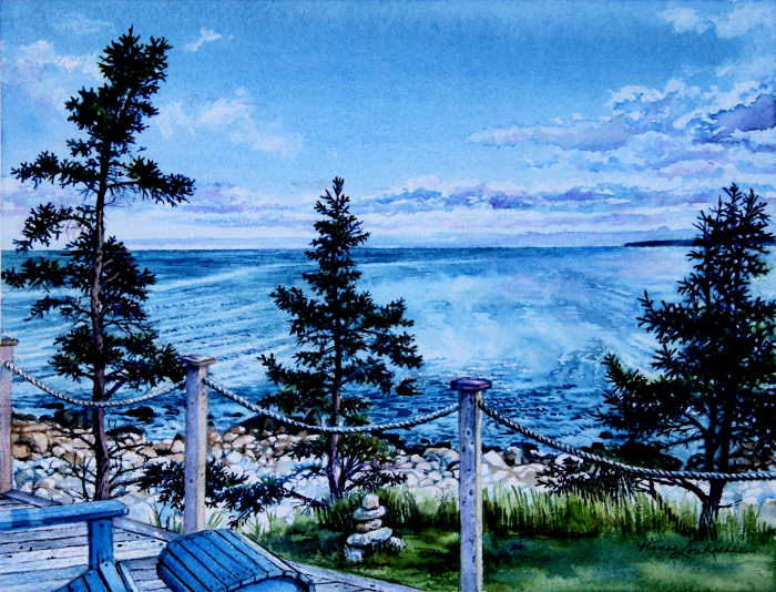 Nova Scotia landscape painting