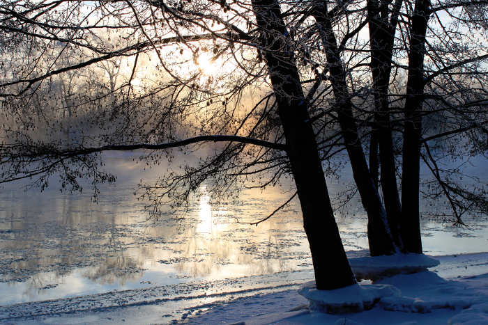 winter landscape river art photography prints