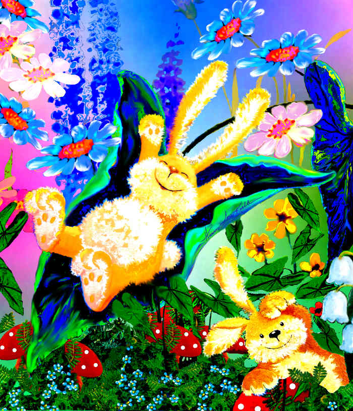 bunny art for kids