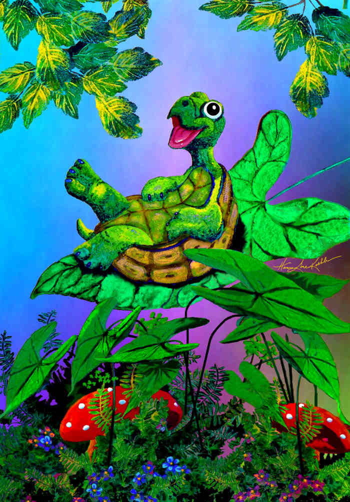 turtle art for kids