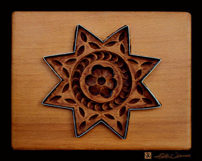 wood cookie mold carving art photography prints