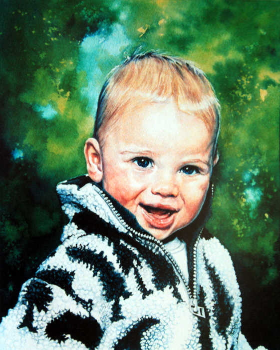 portrait of a toddler