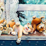 teddy bear murals for kids