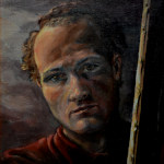 Otto Werner Self-Portrait oil painting