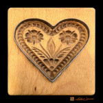 Gingerbread Heart Cookie Mold Art Prints