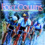 Discover Fort Collins Magazine cover art by Hanne Lore Koehler