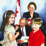 portrait of Canadian Prime Minister