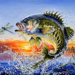 Bass Boogie Painting